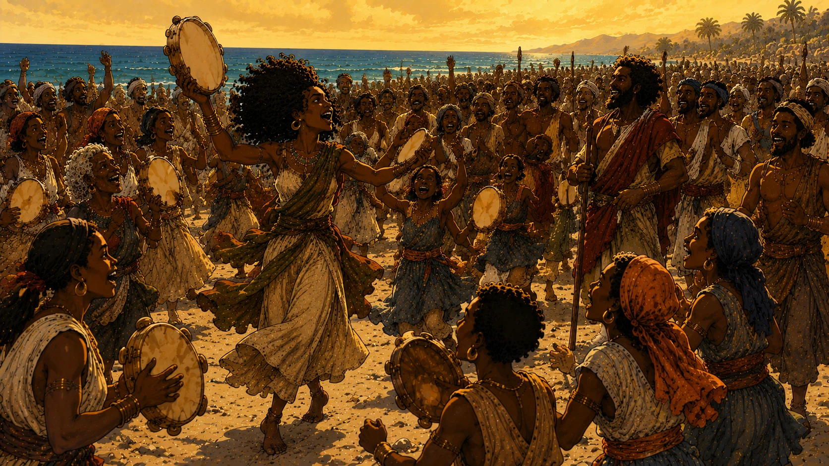 Miriam's Song — The Timbrel and the Dance — Exodus 15:20–21